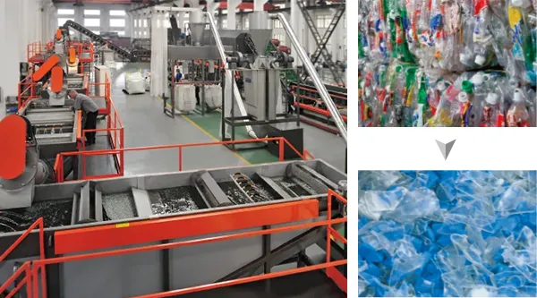 PET Bottle Recycling Washing Line