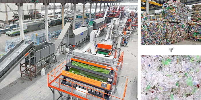 PET Bottle Recycling Washing Line