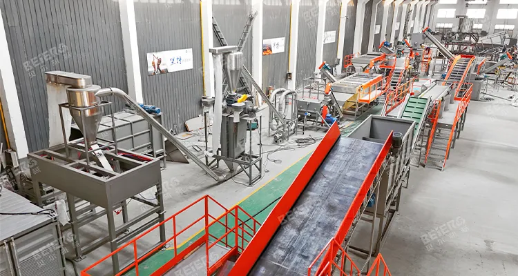 PP PE Hard Material Crush Washing Recycling Line