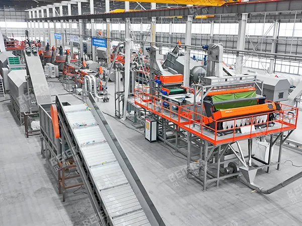 3000kg/h PET Bottle Recycling Line