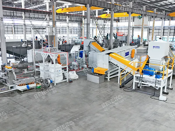Nylon (PA) Plastic Fiber Pelletizing Line