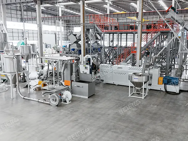 1000kg/h Rigid PP PE Under-water Granulating Line