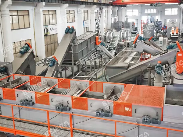2000kg/h PE PP Film Recycling Machine