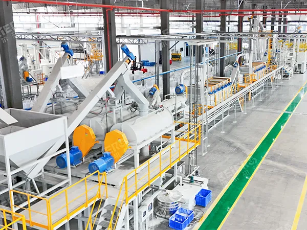 ABS Crush Washing Recycling Line for Waste Air Conditioner