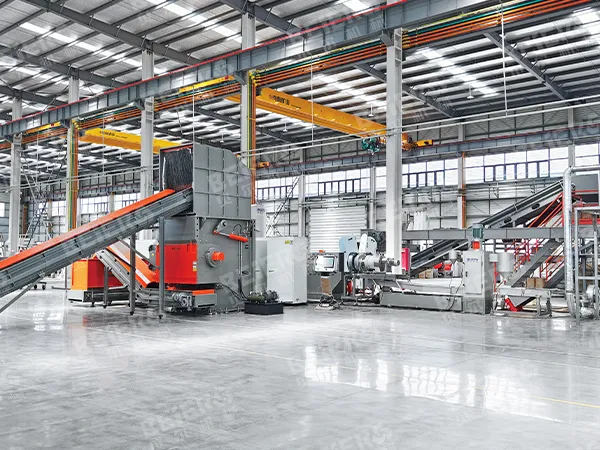 PE Film, PP Woven Bag Granulation Line