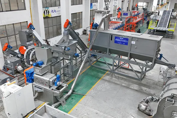 Africa – 500kg/h PE Flexible Film Washing Line