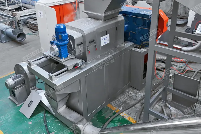 Squeezing Dryer Technology: Solution for PE PP Film Dewatering