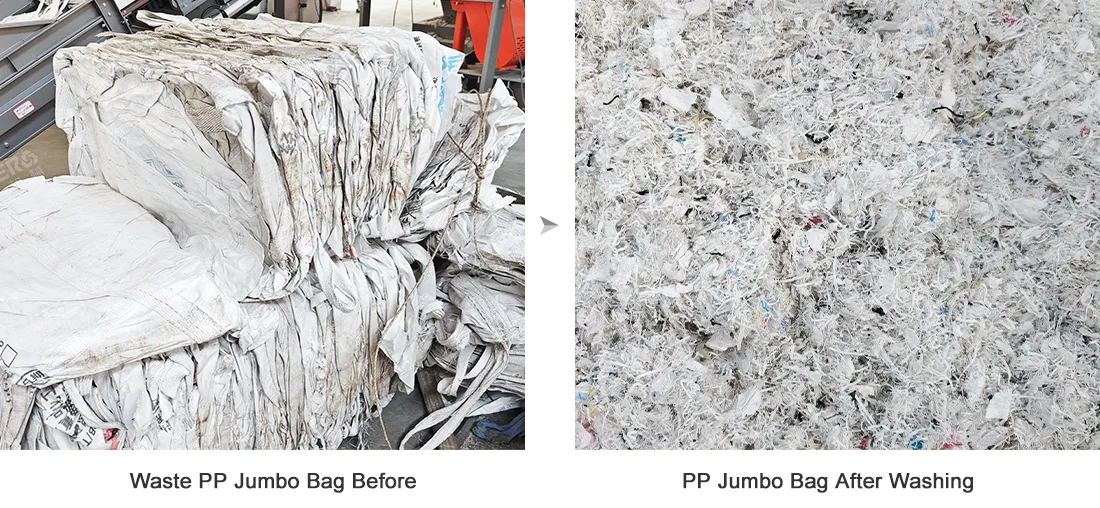 PP Jumbo Bag Washing Line