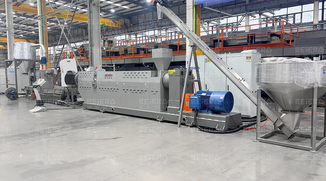 PE Flake Pelletizing Line